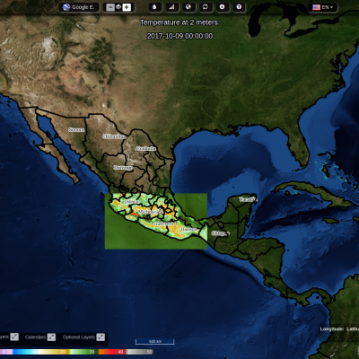 Centro De Mxico Temperatura A 2 Metros Wrf Owgis