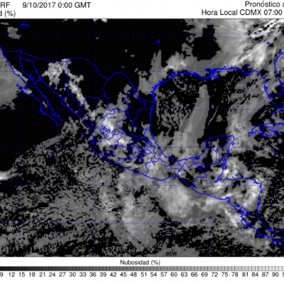 Nubosidad (WRF)